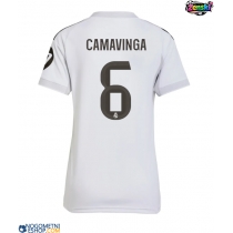 Ženski Nogometni dresi Real Madrid Eduardo Camavinga #6 Domači 2025-26 Kratek Rokav